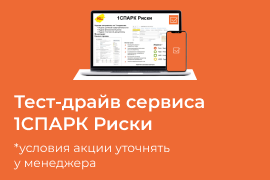 Тест-драйв сервиса 1СПАРК Риски